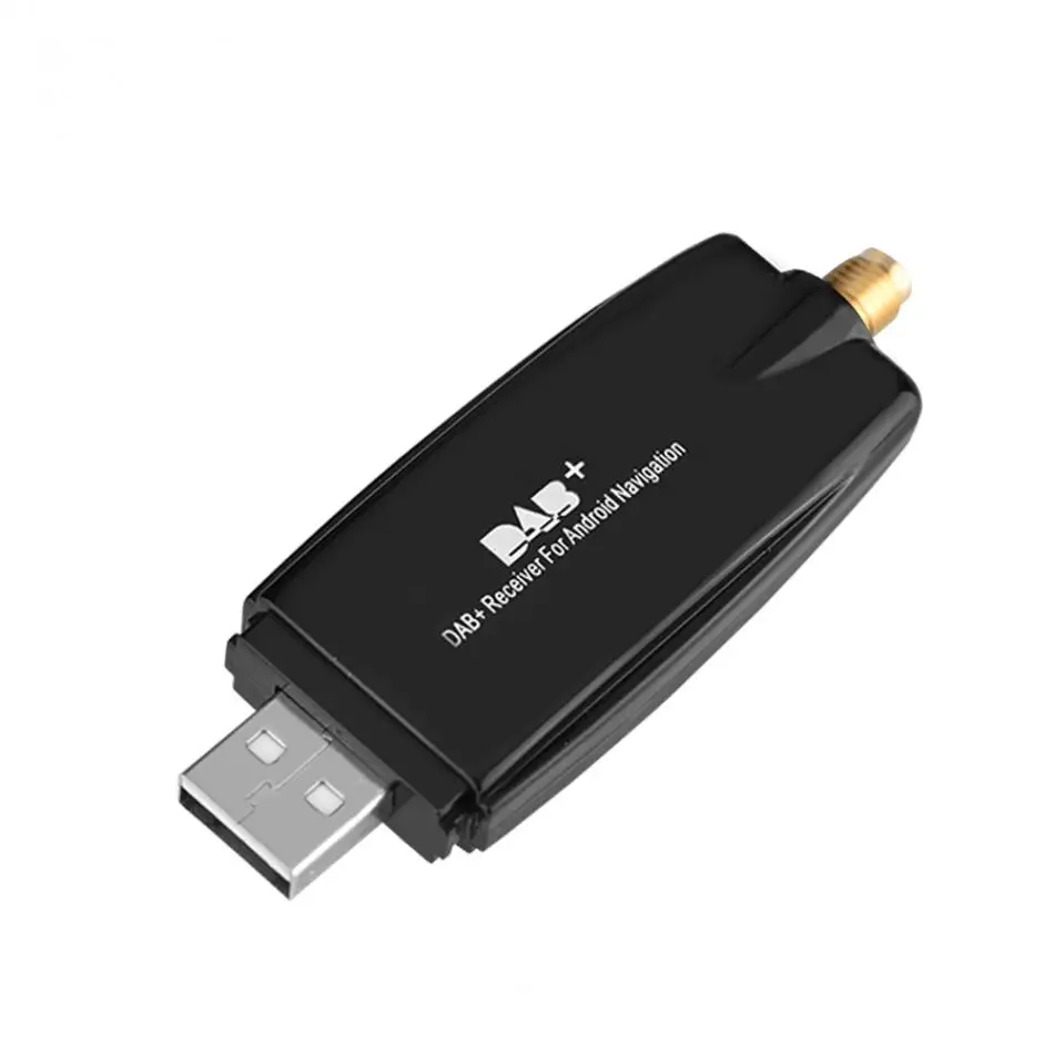 

Portable DAB+ USB2.0 Car Digital Radio Receiver DAB+ DAB Radio Tuner Stick w/ dongle with antenna for Android car dvd player