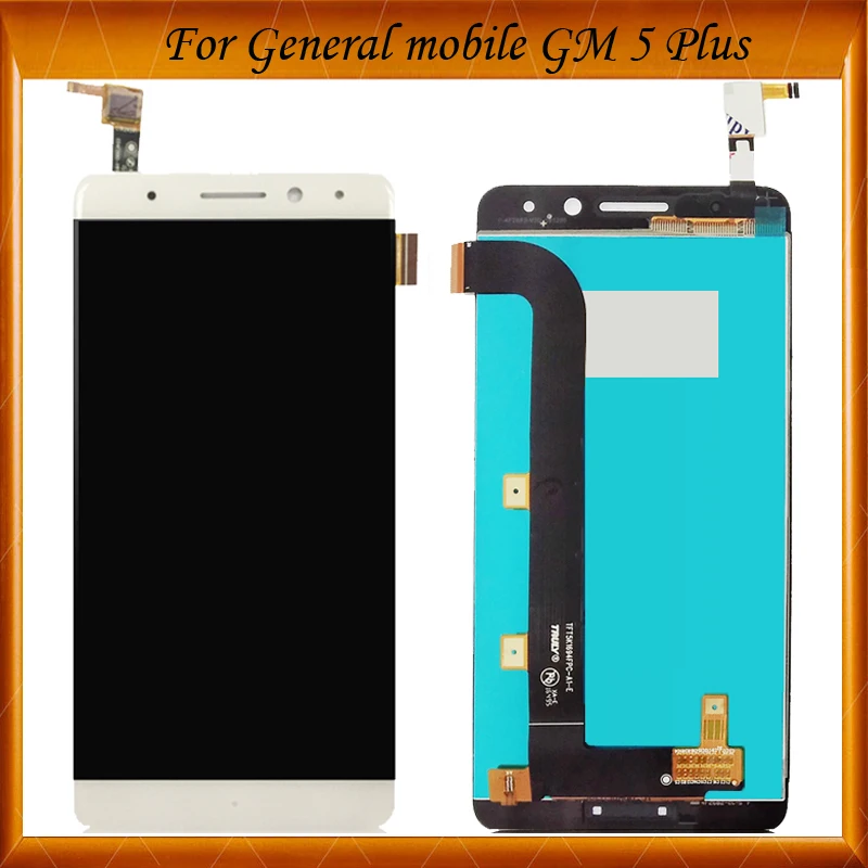 100% хорошо работает для General Mobile GM5 Plus ЖК-дисплей дигитайзер стеклянный сенсор