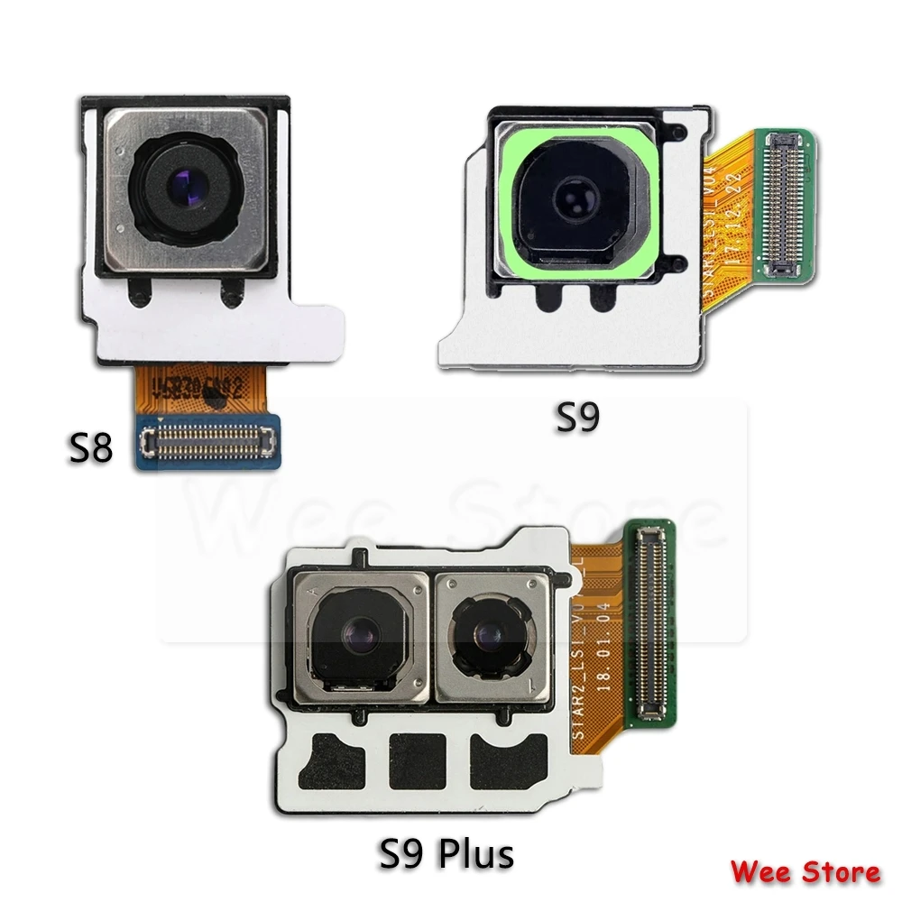 Оригинальная задняя камера Flex для Samsung Galaxy S8 S9 Plus G960F G965F G950f G955f основная Cable|Шлейфы