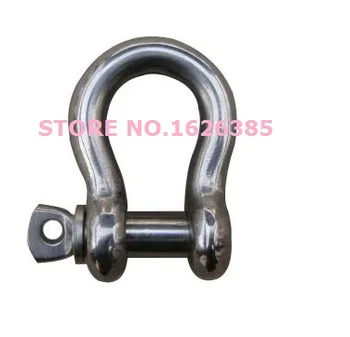 

2-225pcs, M4-M20,304 stainless Steel bow shackle rigging hardware Marine anchor U bolt bow part connector ,boat part,marine