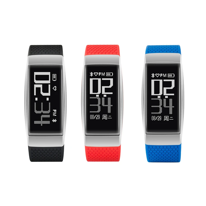 

High-performance Waterproof Smart band Fitness Tracker Heart Rate Monitoring Smart Bracelet for iPhone 6 7 8 Samsung S6 Mobiles