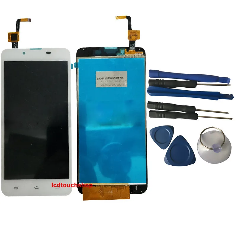 

New LCD Display For TXDT500QYPA-95 With Touch Screen For PC.0500-0502-E06 Digitizer Assembly Replacement With Tools White Black