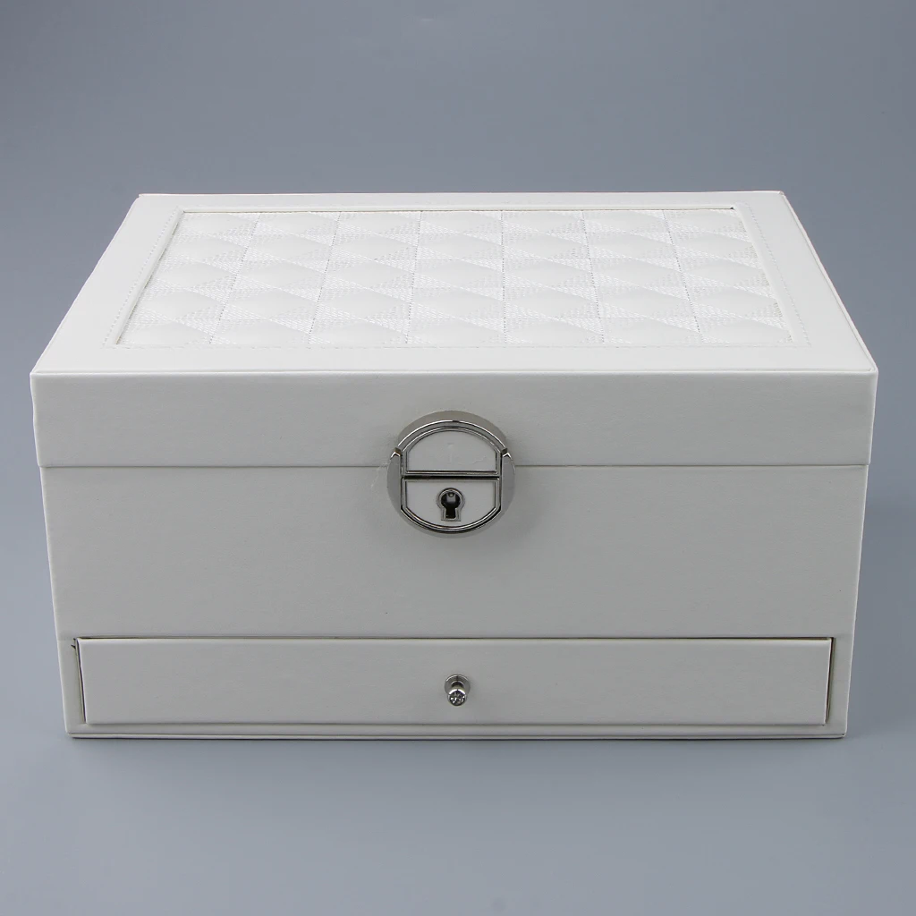 Ring Box Personalized Moden Engagement Wedding Leather Jewelry Storage Box