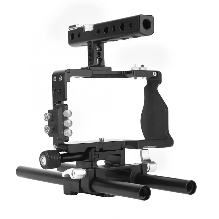 YELANGU C6 комплект клетки Верхняя ручка рукоятка стабилизатор для Sony A6000 A6300 A6500