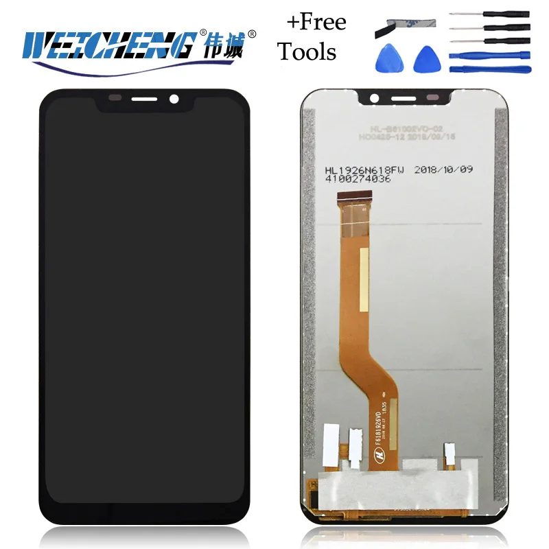 

For OUKITEL C12 PRO LCD Display+Touch Screen 100% Original Tested LCD Digitizer Glass Panel Replacement For OUKITEL C12 PRO