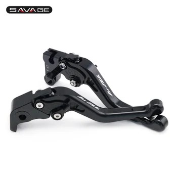 

Short Brake Clutch Levers For YAMAHA YZFR1 YZF-R1M YZF-R1S 2015-2017 Motorcycle Accessories Aluminum Adjustable logo YZF R1