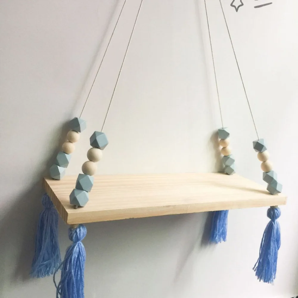 حار بيع DIY رف جدار غرفة نوم الأصلي خرزات خشبية تخزين الرف منظمة سوينغ الرف ديكور المنزل الاطفال ديكور جدار الغرف حار بيع DIY رف جدار غرفة نوم الأصلي خرزات خشبية تخزين الرف منظمة سوينغ الرف ديكور المنزل الاطفال ديكور جدار الغرف
