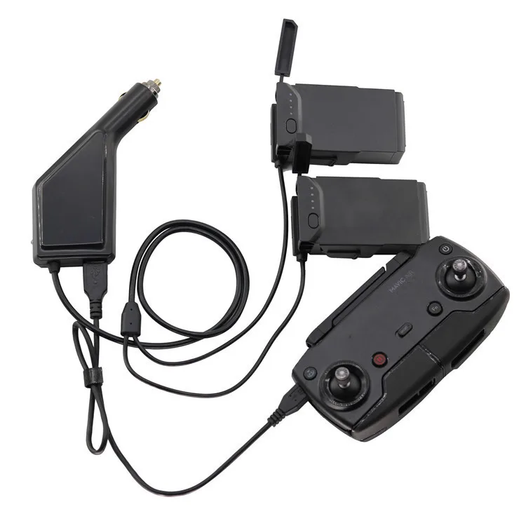 

3-in-1 Mavic Air Car Charger Accessories Remote Control Charger for DJI Mavic Air transmitter Controller Charger