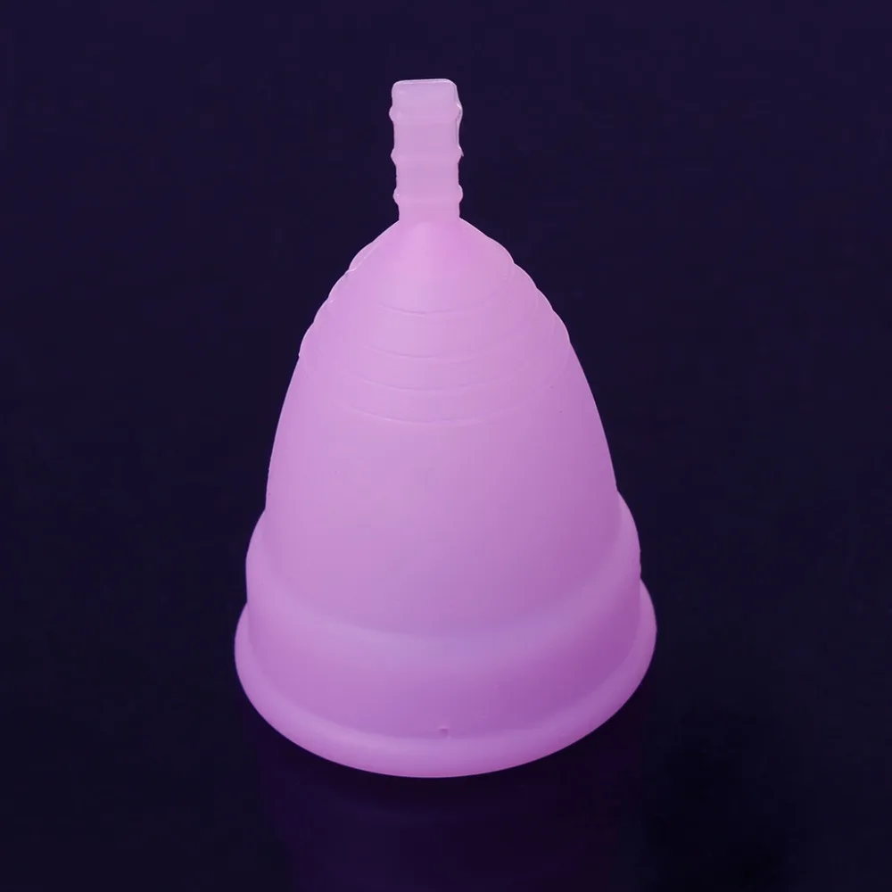 ZLROWR мягкие многоразовые силиконовые здоровья менструальный период чашки для женщин размер L/S xiu