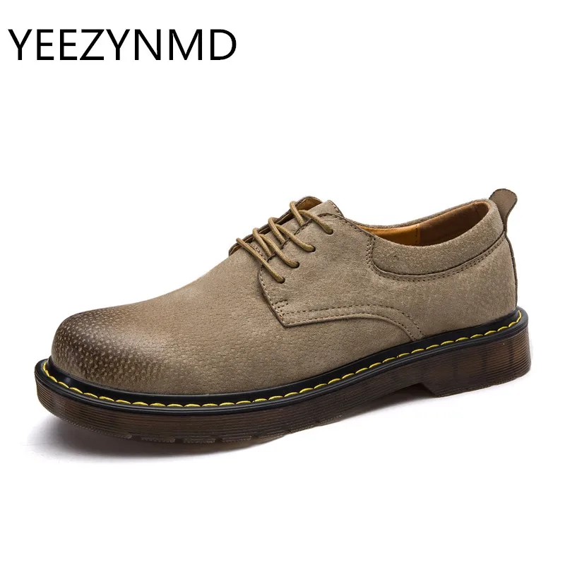 

Genuine Leather Casual Shoes Men Spring Aumtum Breathable Men's Oxford Working Shoes Mens Fashion PU Leather Lace Up Footwear