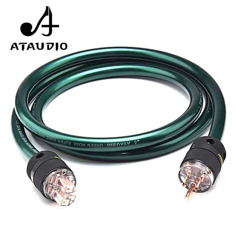 ATAUDIO Hifi Power Cable With US Plug High Quality Power Cord for
