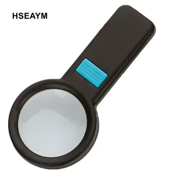 

1288A 6X With 10LED Handheld Magnifier Reading Newspaper Identify Jewelry Magnifying Glass Loupe