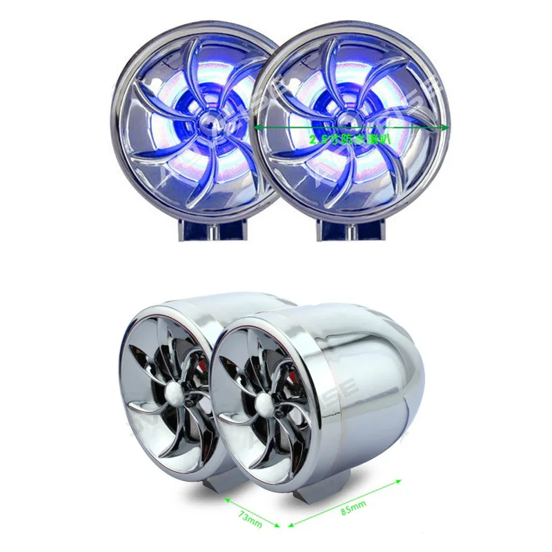 Men and women with motorcycle accessories MP3 audio electric car waterproof burglar card radio speakers6