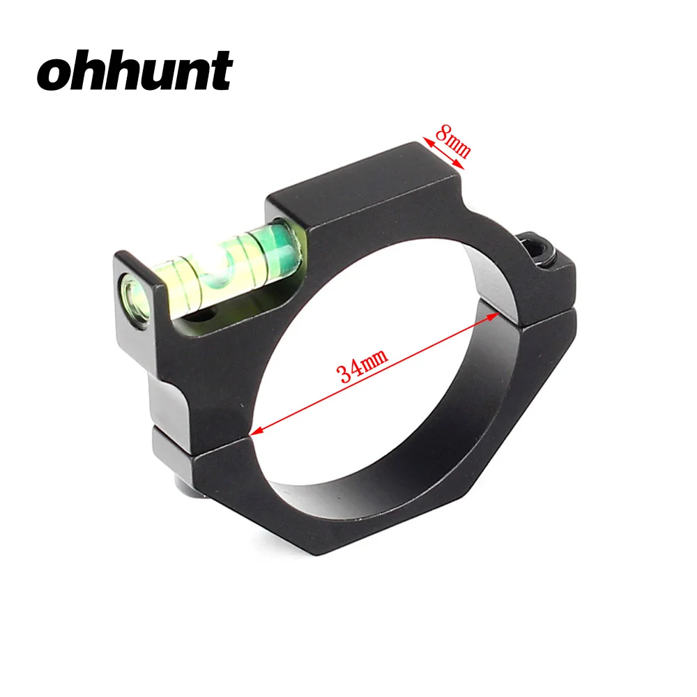 Ohhunt Tactical Spirit Bubble Level 34 мм кольцо трубка инструмент для выравнивания прицела