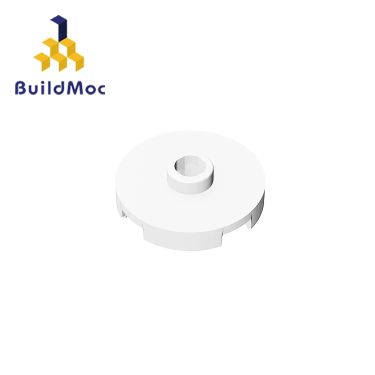 BuildMOC совместимая сборка частиц 18674 2x2 для строительных блоков части DIY логотип