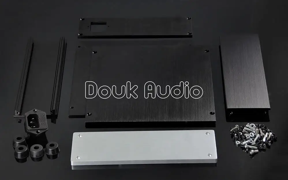 Douk Audio Universal Amplifier Chassis Mini Aluminum Case Headphone Amp Shell