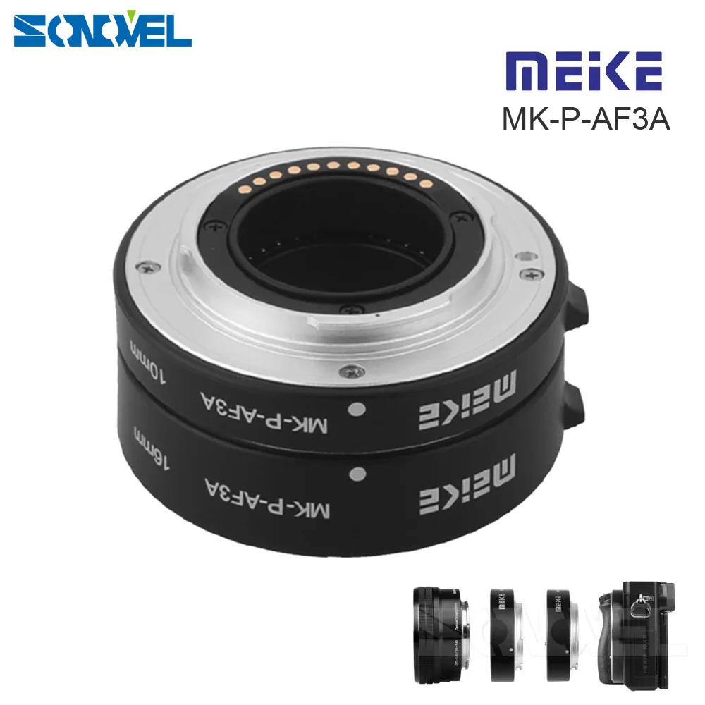 Кольцевой макрообъектив Meike Для беззеркальных камер Panasonic Olympus с автофокусом и