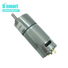 Bringsmart 6V 12V микро Реверсивный Электродвигатель с высоким крутящим моментом 13-260kg.cm щетка DC мотор редуктор мотор-редуктор GB37-550-1