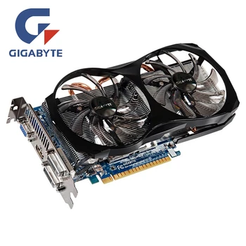 

GIGABYTE Video Card Geforce GTX 660 2GB 192Bit GDDR5 Graphics Cards GPU Map Memory Original For NVIDIA GTX660 2GB PCI-E Cards