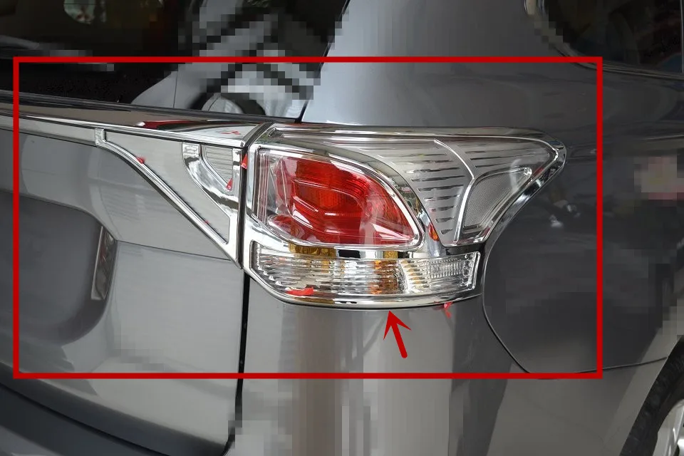 Задняя фара ABS Chrome для Mitsubishi Outlander Samurai 2013-2016 гг. | Автомобили и мотоциклы