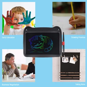 

9 Inch LCD Writing Tablet Kids Drawing Board Writing Pads Portable Graphic Board Handwriting Sketchpad with Erase Lock Button