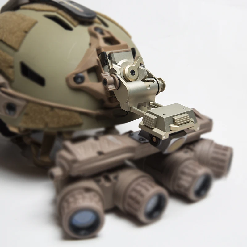 

Free Shipping Tactics New Fast Wilcox Helmet L4G24 CNC NVG Installation DE TB620 Mounting Helmet for Night Vision Mirrors