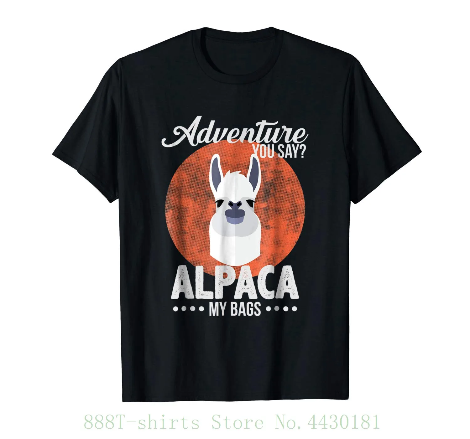

Women's Tee Alpaca Tshirt Funny Animal Pun T Shirts Peru Graphic Tees Letter Print Harajuku Punk Tshirt