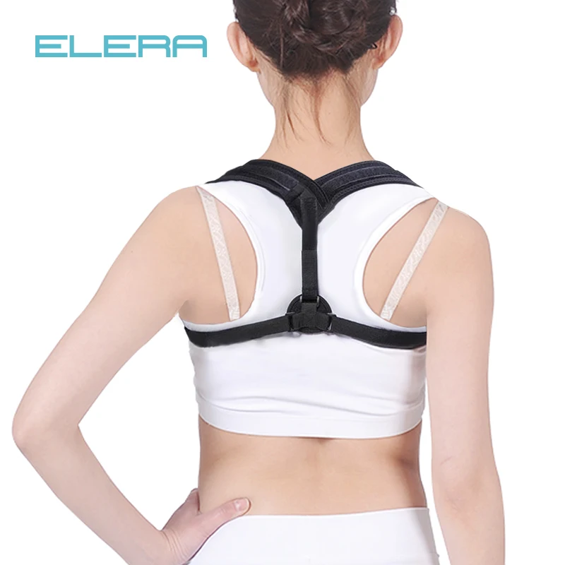 

ELERA Adjustable Clavicle Support Belt Upper Back Posture Corrector Improve Posture Correction Sitting Spine Braces Health