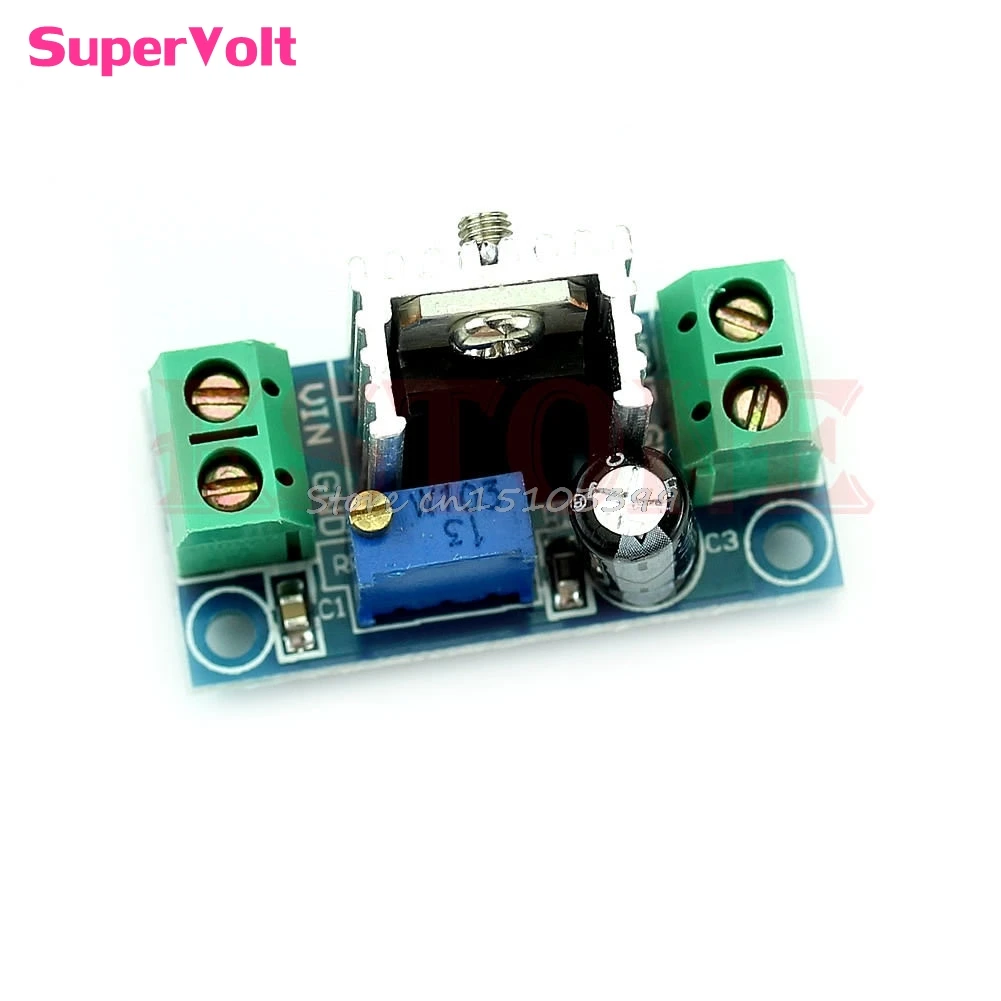 Понижающий низкий пульсационный модуль питания LM317 DC-DC линейный преобразователь Прямая поставка