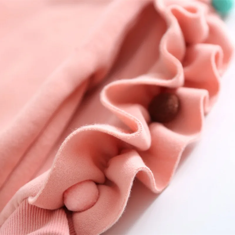 Children Girls Sweatshirts And Hooides Toddler Clothes Winter Baby Long Sleeve Plus Velvet Cute Balls Princess Pullovers Tops Children Girls Sweatshirts And Hooides Toddler Clothes Winter Baby Long Sleeve Plus Velvet Cute Balls Princess Pullovers Tops