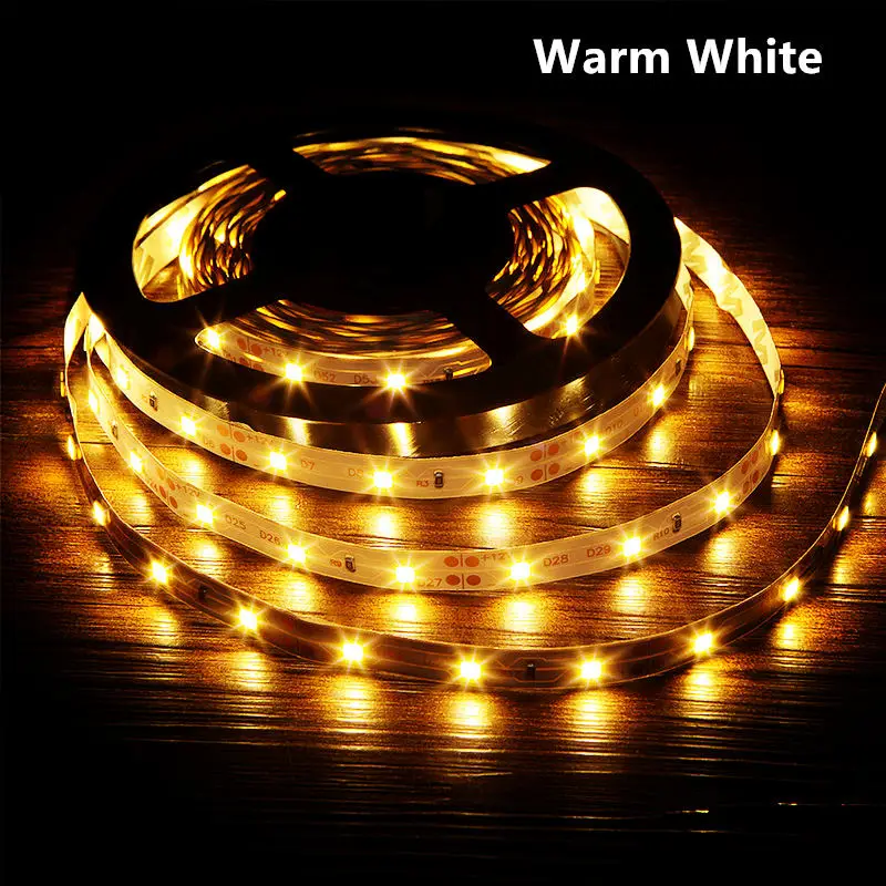 

DC 12 V Volt Strip Led Light Tape 2835 RGB Waterproof 1 - 5 M 12V DC 60LED/M RGB Led Strip Tape Lamp Diode Flexible TV Backlight