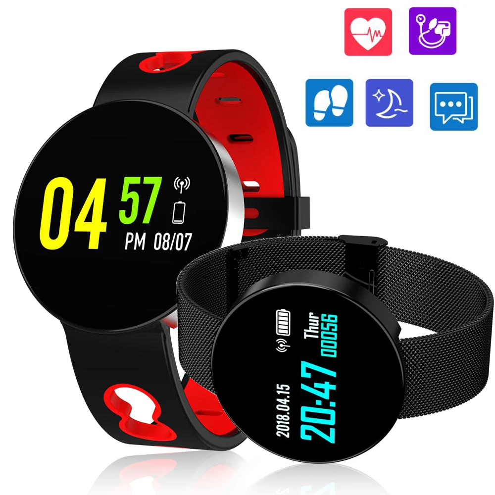 Timethinker Z8 Смарт-часы Hombre Для мужчин женщин спортивные Smartwatch крови Давление монитор