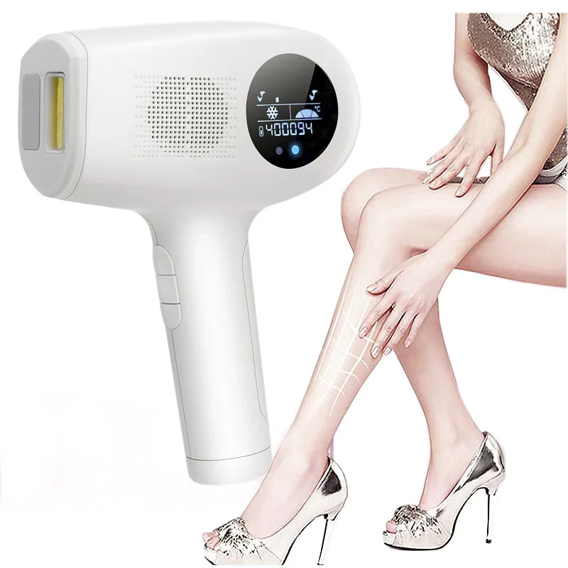 

ICE Cold IPL Depilador a Laser Hair Removal Machine Permanent Bikini Trimmer Electric Lazer Epilasyon 500,000 Flashes