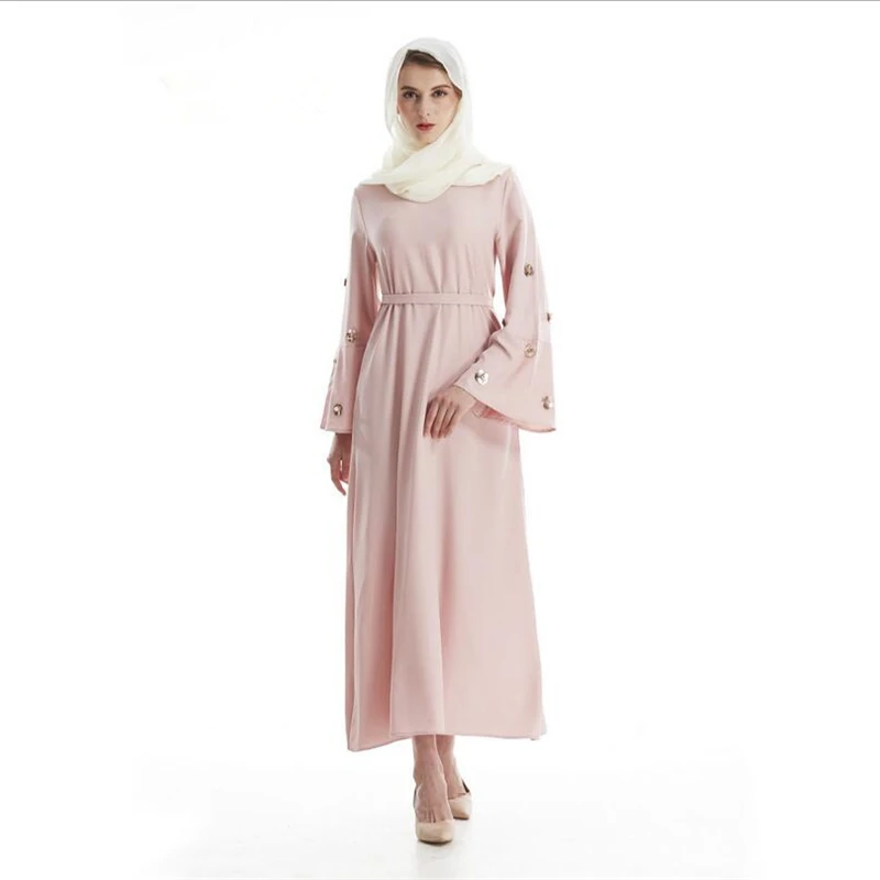 Милое роскошное платье abaya 2019 мусульманское в Дубай Арабский индейский ислам
