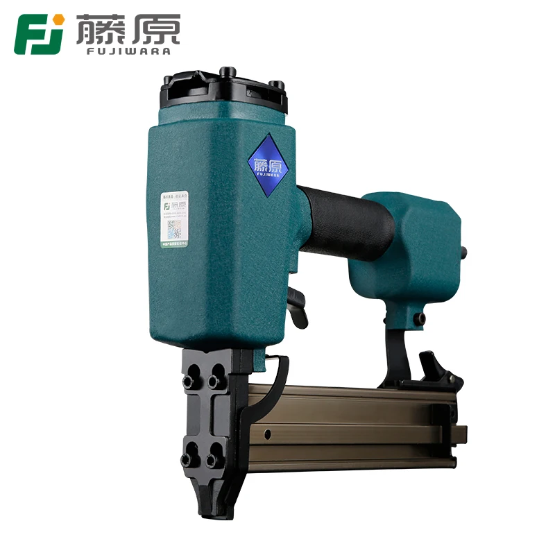 

FUJIWARA Pneumatic Nail Gun Steel Nail Gun ST18-38 Straight Nailer Woodworking Nailing Tools