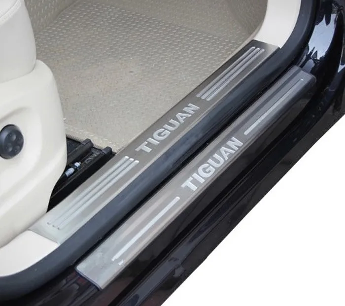 

Stainless steel 2008 2009 2010 2011 2011 2010 Tiguan 8 PCS bar threshold.In