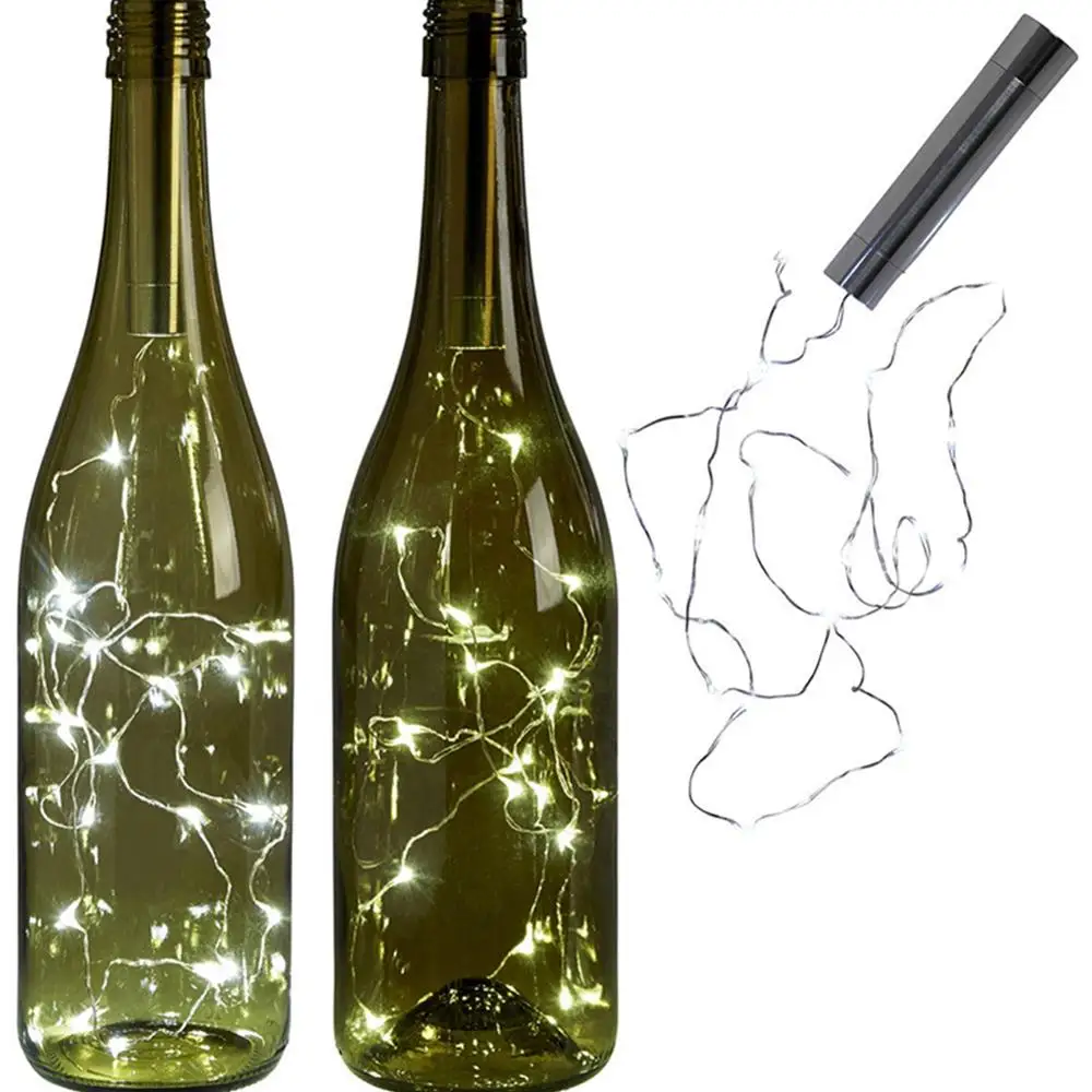 

AA Battery Power Bottle Lights 1.5M 15LEDs String Lights Fairy for Bistro Wine Bottle Bar Decoration Party Valentine