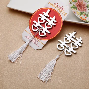 

Free Shipping Double Happiness Bottle Opener Favor for Chinese Wedding Party Favor and Gift for Guest wen6182