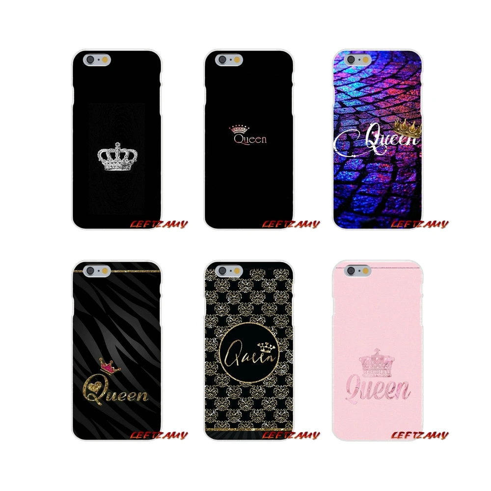 cheap For Xiaomi Mi6 Mi 6 A1 Max Mix 2 5X 6X Redmi Note 5 5A 4X 4A 4 3 Plus Pro Transparent Soft Shell Cover Queen Crown King Princess