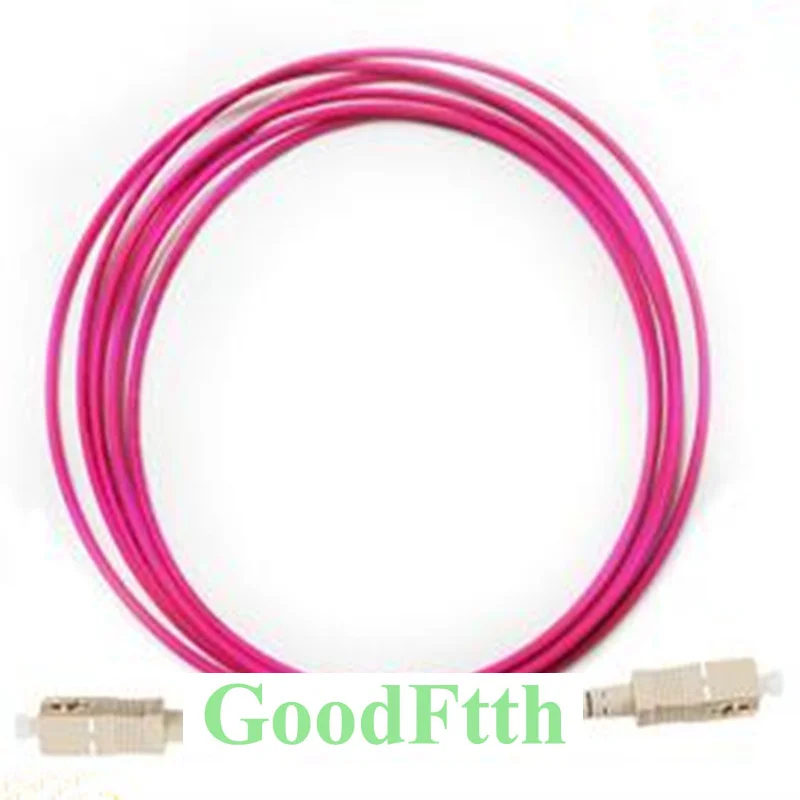 

Fiber Optic Patch Cord Jumper SC-SC Multimode OM4 Simplex GoodFtth 1-15m