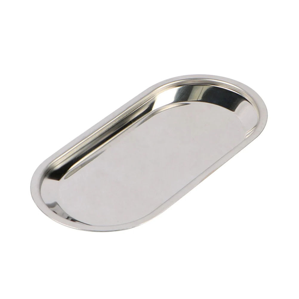 

Stainless Steel Storage Tray Dental Medical Flat Lab Snack Towel Instrument Tray