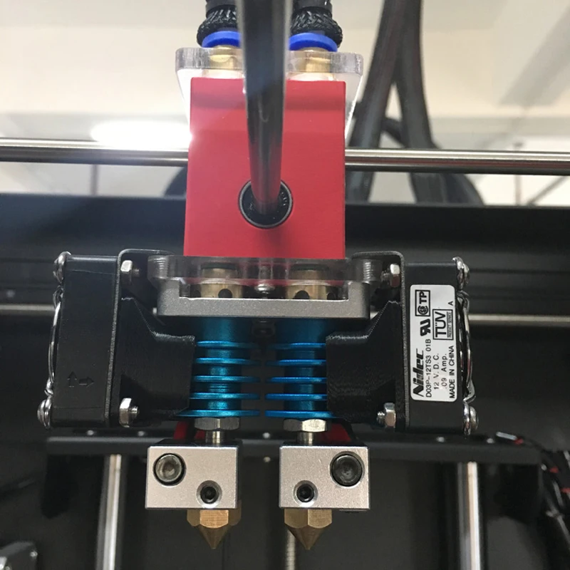 

CreatBot 3d printer upgrade dual extruders DX DX plus update to high temperature 350 degree version dual extruders set