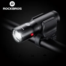 ROCKBROS Bicycle USB Rechargeable Light 700 Lumen MTB Bike Light Power Bank Flashlight Waterproof Bicycle Accessories 5 Modes