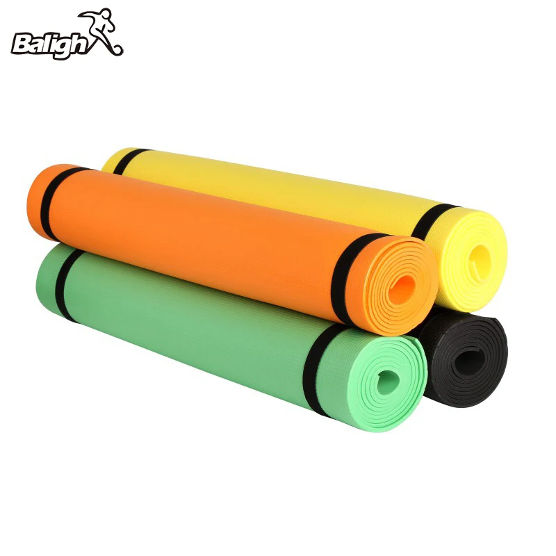 

173cm Yoga All-Purpose 4mm Extra Thick High Density Anti-Tear Exercise Yoga Mat with Carrying Strap