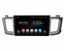 1024*600 Quad Core 10.1″ Android 5.1 Car DVD GPS for Toyota RAV4 2012~2015 With Car Radio Video WIFI Bluetooth USB Mirror link