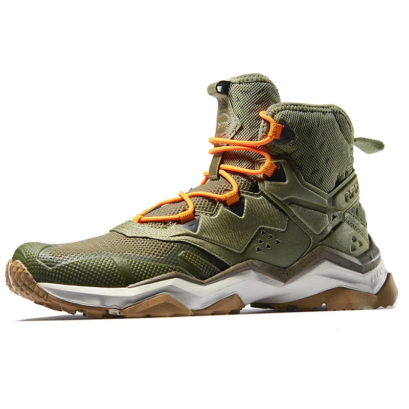 

RAX 2018 Spring Men Hiking Shoes Outdoor Climbing Breathable Anti-skid Trekking Boots High Ankle Sneakers Mens Size 39-44
