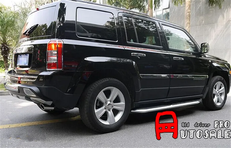 For JEEP Patriot 2011 2012 2013 2014 2015 ABS Exterior Chrome Side Door