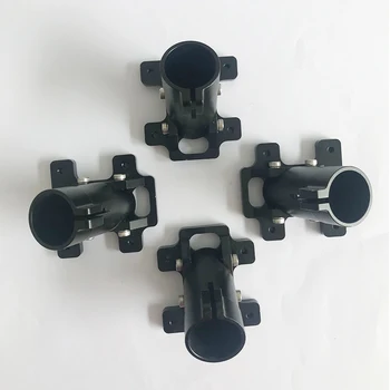 

Yuenhoang 4PCS Aluminum Alloy D20mm Tripod Mount Landing Gear Carbon Tube Arm Fixed Seat Holder Center Plate Base for UAV Drone