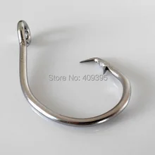 60 шт. 10/0 11/0 круговой крюк рыболовный крючок Вибрационный крючок помочь металлический карабин джиг из нержавеющей стали коррозионно-стойкий