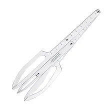 1 шт. нержавеющая сталь позиционирование бровей измерение золотого соотношения измерительный инструмент X8232 5Up